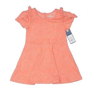 OSHKOSH B'GOSH  Baby girl coral printed dress